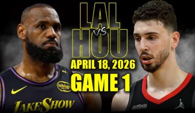 Los Angeles Lakers vs Houston Rockets Full Game 1 Highlights - April 18, 2026 | NBA Playoffs