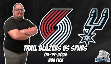 Portland Trail Blazers vs San Antonio Spurs 4/19/26 NBA Free Picks & Prediction | NBA Playoffs