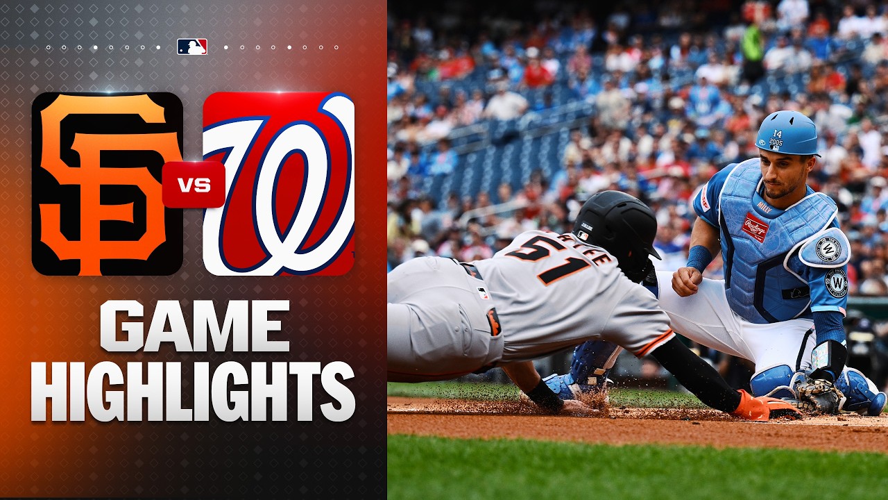 Giants vs. Nationals Game Highlights (4/18/26) | MLB Highlights