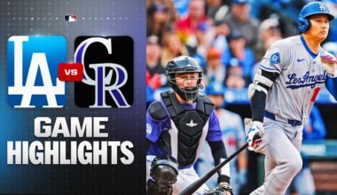 Dodgers vs. Rockies Game Highlights (4/18/26) | MLB Highlights