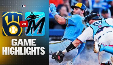 Brewers vs. Marlins Game Highlights (4/18/26) | MLB Highlights