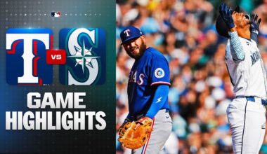 Rangers vs. Mariners Game Highlights (4/18/26) | MLB Highlights