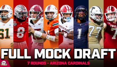 Realistic 7-Round 2026 Mock Draft: Arizona Cardinals BOLSTER Offensive Future