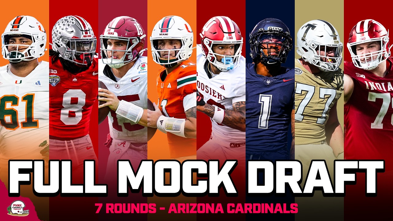 Realistic 7-Round 2026 Mock Draft: Arizona Cardinals BOLSTER Offensive Future