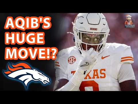 🚨 Aqib Talib PREDICTS Denver Broncos TRADE UP for Anthony Hill Jr - 7 Round Mock Draft!