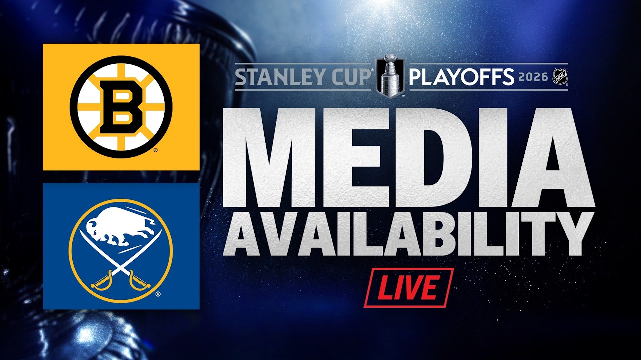 Boston Bruins @ Buffalo Sabres Game 1 Post-Game Media Availability