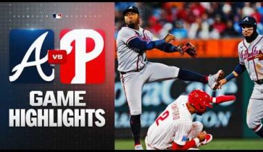 Braves vs. Phillies Game Highlights (4/19/26) | MLB Highlights