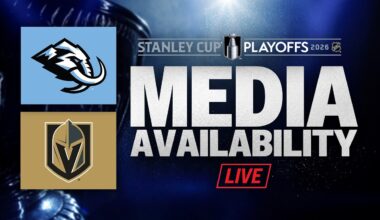 Utah Mammoth @ Vegas Golden Knights Game 1 Post-Game Media Availability