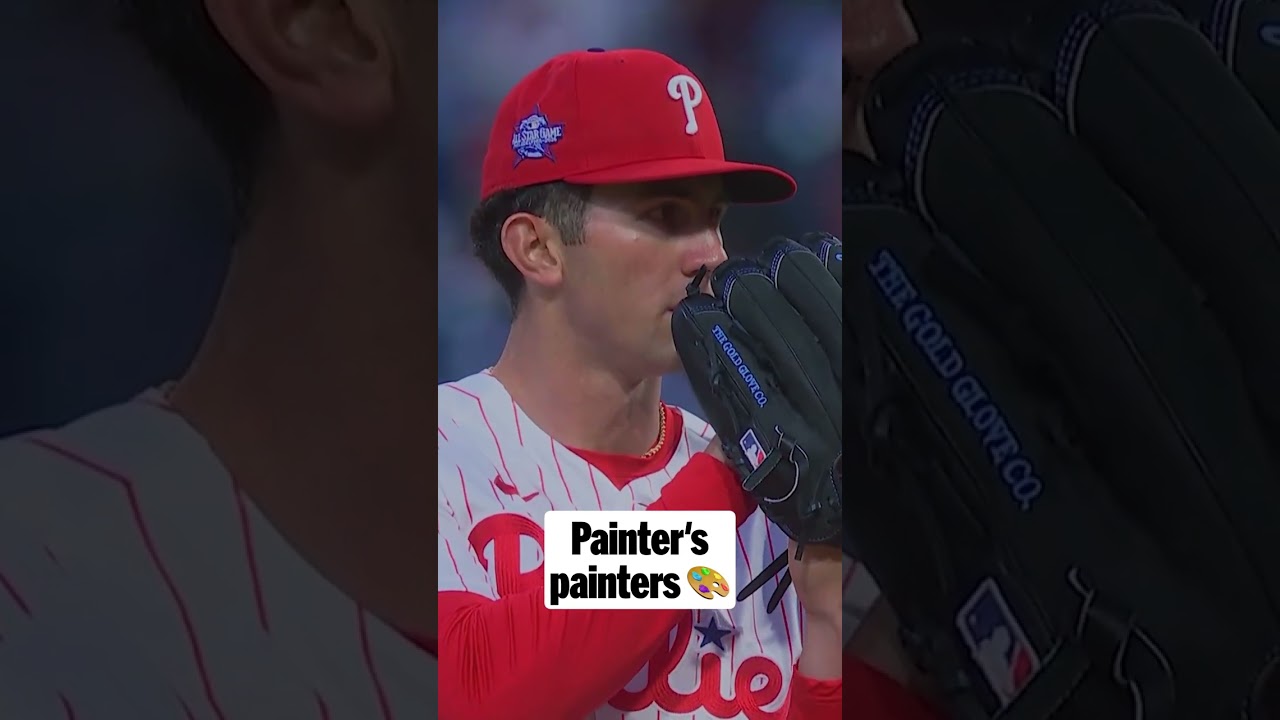 Andrew Painter with some happy little strikeouts 🖼️🖌️