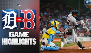 Tigers vs. Red Sox Game Highlights (4/19/26) | MLB Highlights