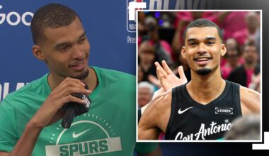 "It's probably the most excited I've seen this arena"  Wemby Speaks On Game 1 Fans | April 19, 2026