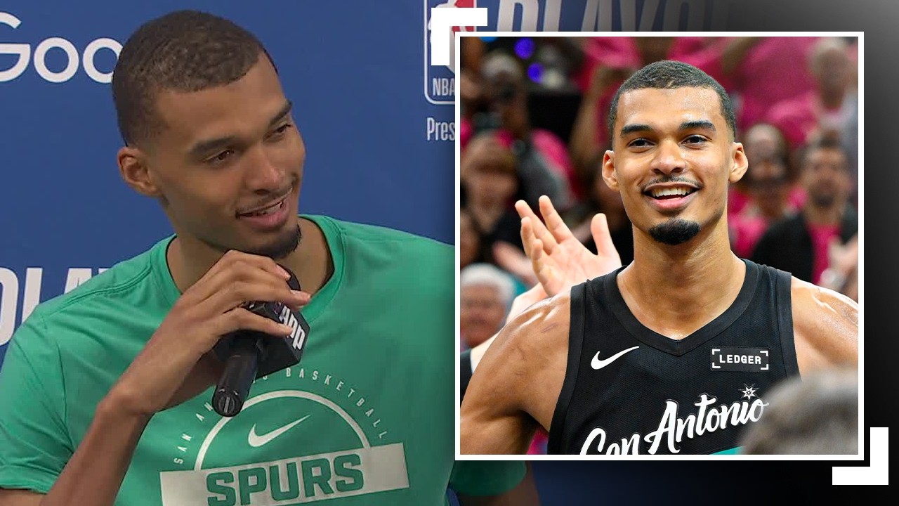 "It's probably the most excited I've seen this arena"  Wemby Speaks On Game 1 Fans | April 19, 2026