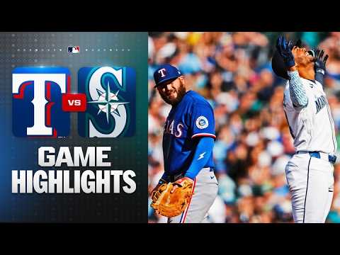 Rangers vs. Mariners Game Highlights (4/19/26) | MLB Highlights