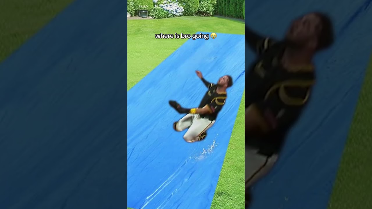 legend has it he’s still sliding