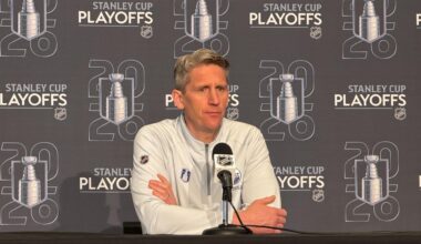 Knoblauch on Dickinson and Draisaitl’s availability for tonight — “You’ll have to wait and find out”