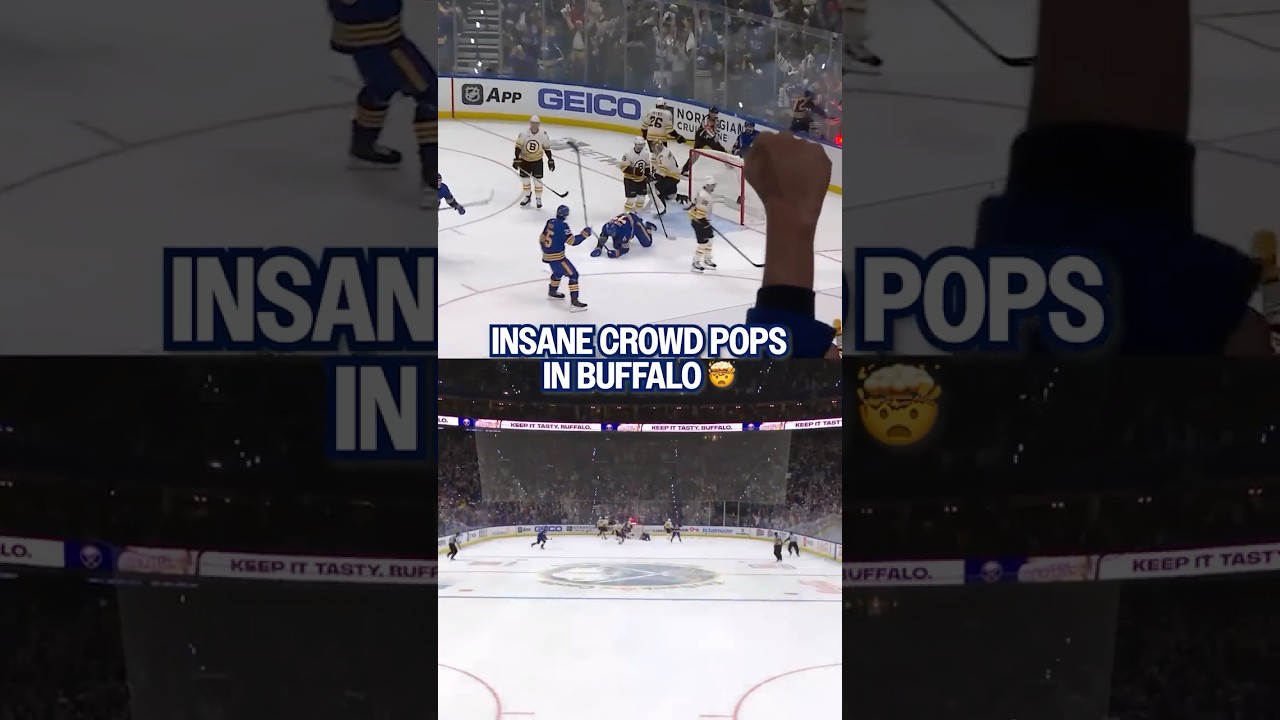 Insane Crowd Pop in Buffalo 🦬🔊