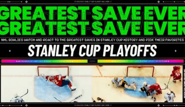 The Greatest Save in Stanley Cup Playoffs History?