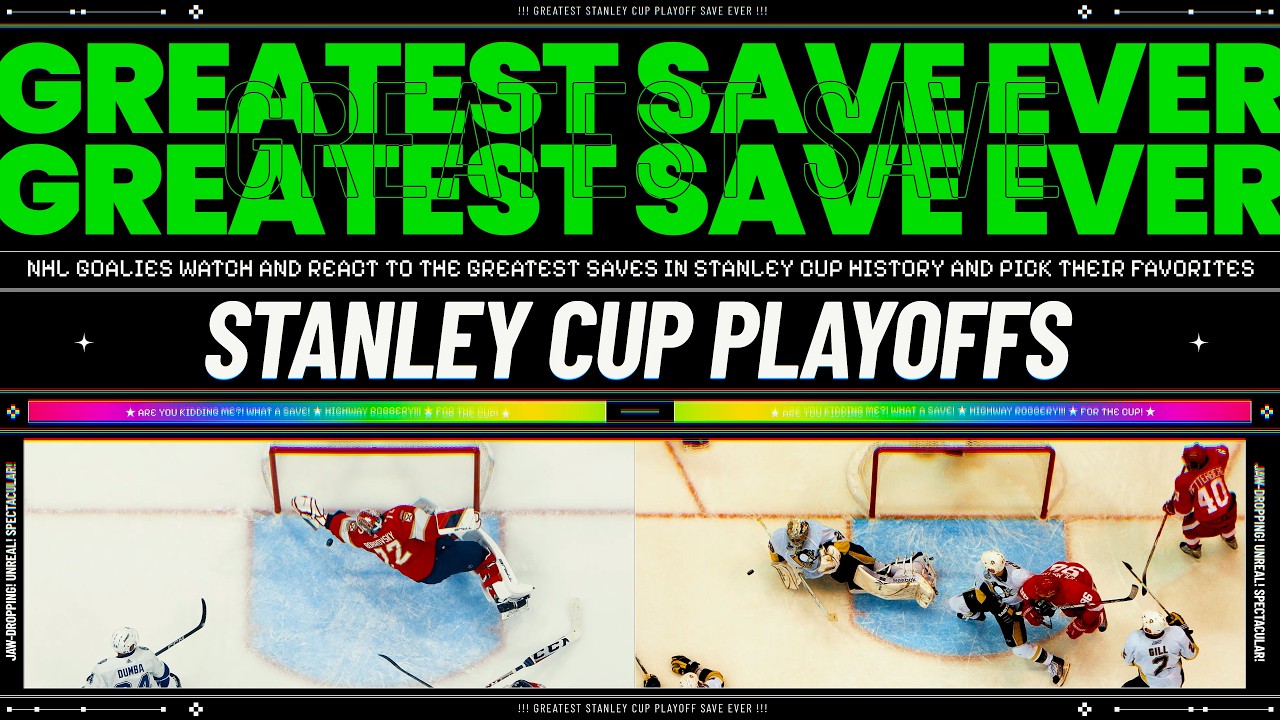 The Greatest Save in Stanley Cup Playoffs History?