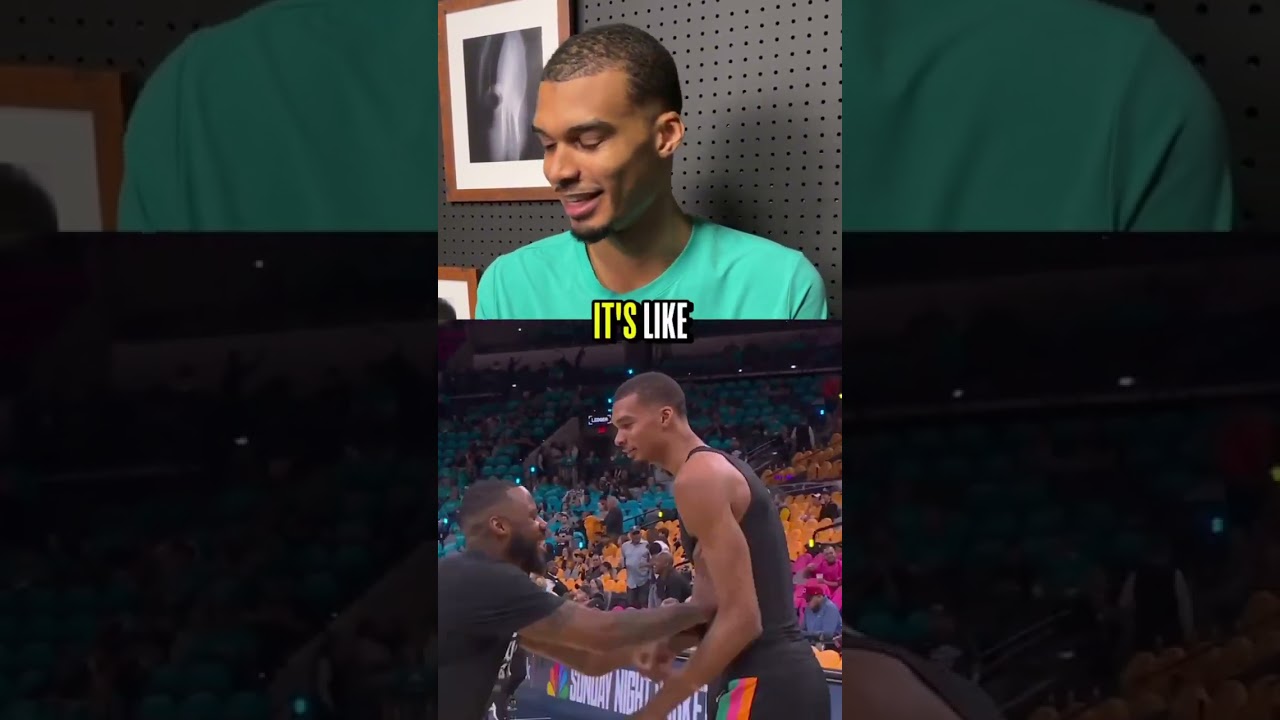 Wemby hasn’t just accepted the challenges, but embraced them - and even invites the harder pushes 💪