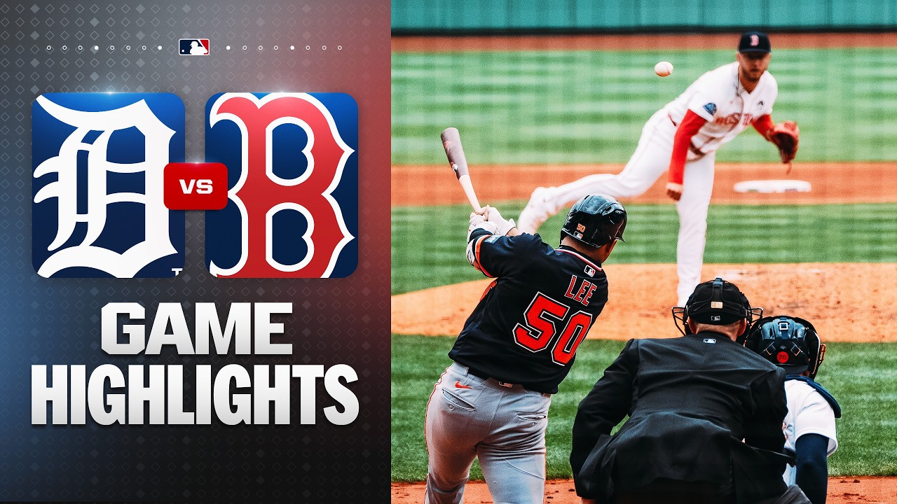 Tigers vs. Red Sox Game Highlights (4/20/26) | MLB Highlights