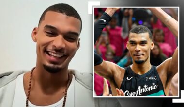 Victor Wembanyama Speaks After Winning The 2025-26 Kia NBA Defensive Player of the Year Award!