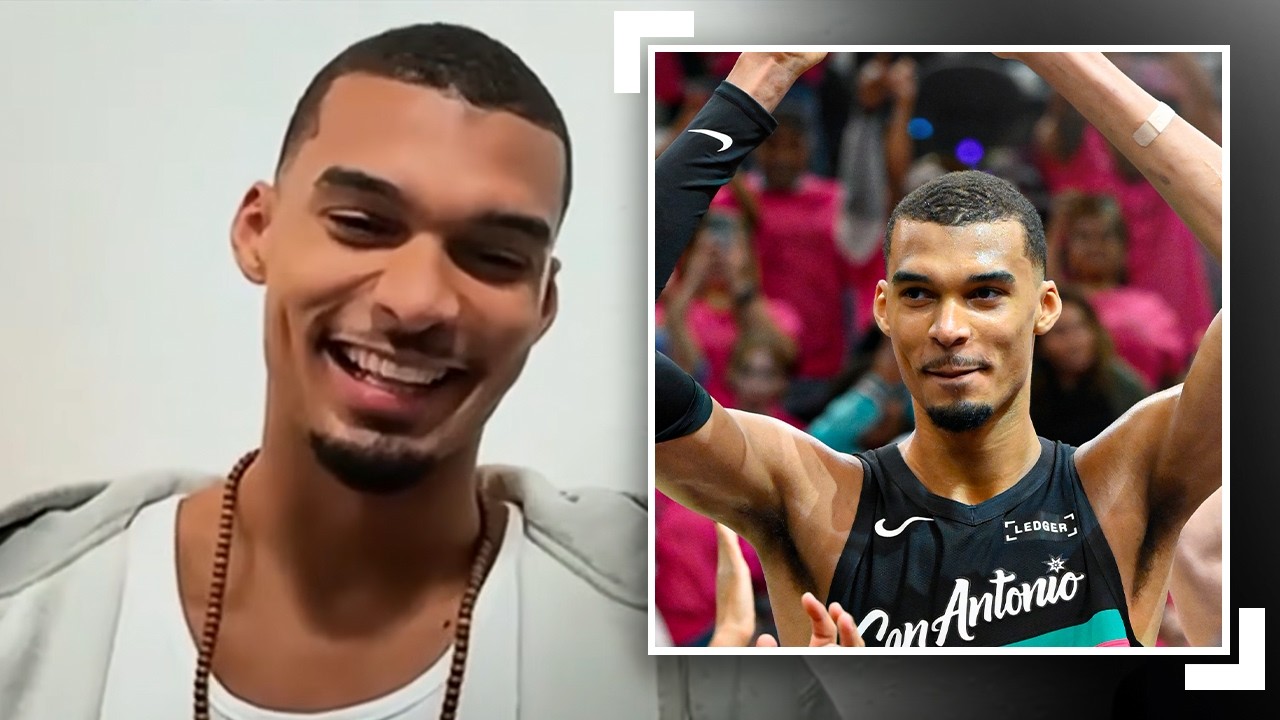 Victor Wembanyama Speaks After Winning The 2025-26 Kia NBA Defensive Player of the Year Award!