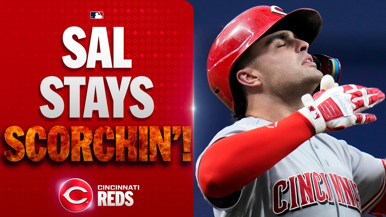 Sal Stewart CRUSHES his 8th home run of the season! 🔥😤 (Reds rookie off to a HOT start!)