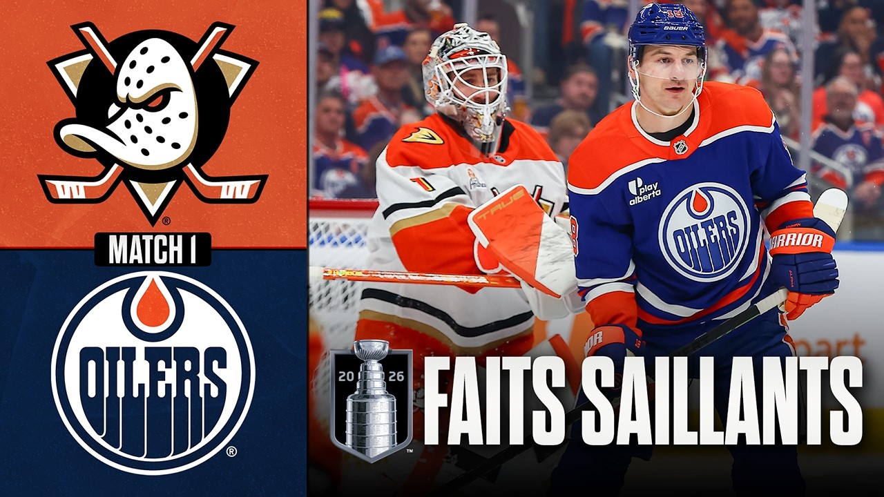 Ducks vs Oilers, match no 1 | 20/04/26 | Faits saillants