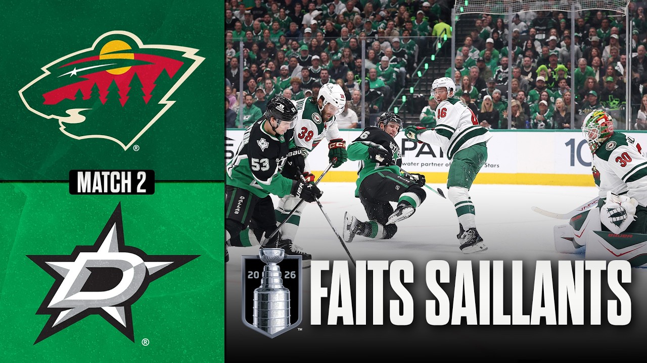 Wild vs Stars, match no 2 | 20/04/26 | Faits saillants