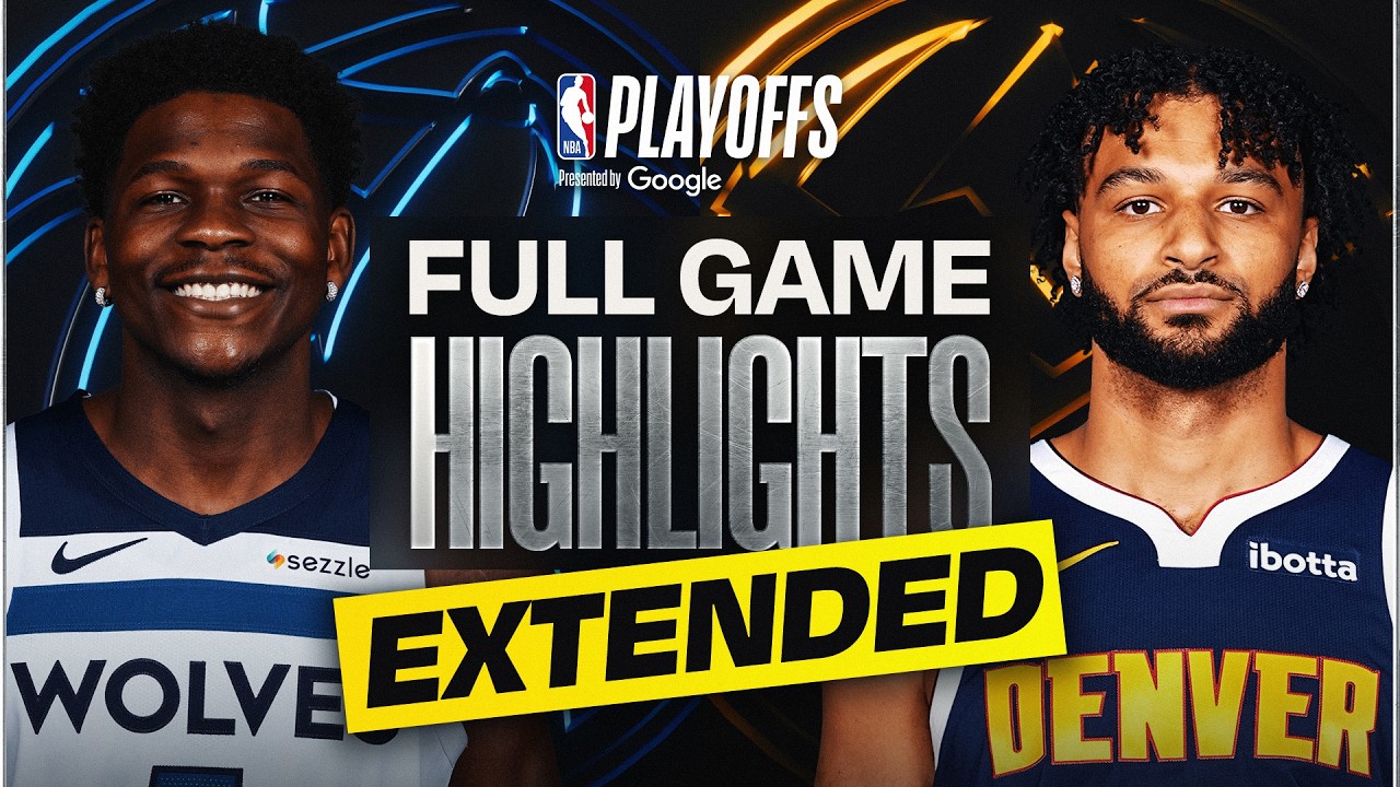 EXTENDED: #6 TIMBERWOLVES at #3 NUGGETS | FULL GAME 2 HIGHLIGHTS | April 20, 2026