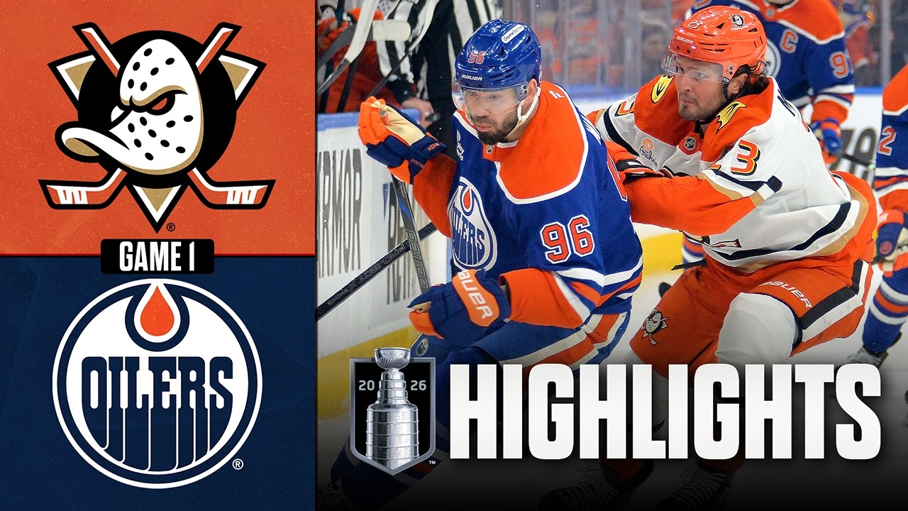 Ducks vs. Oilers | NHL Playoff Highlights | Game 1 | April 20, 2026