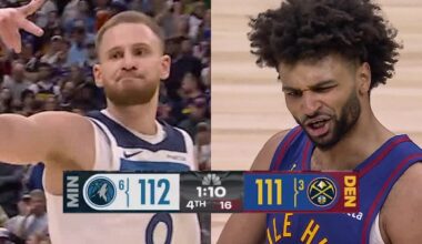 Final 5:50 WILD ENDING Nuggets vs Timberwolves | April 20, 2026