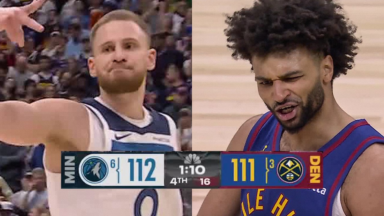 Final 5:50 WILD ENDING Nuggets vs Timberwolves | April 20, 2026