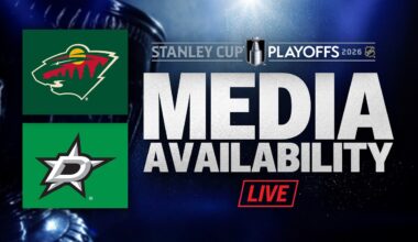 Minnesota Wild @ Dallas Stars Game 2 Post-Game Media Availability