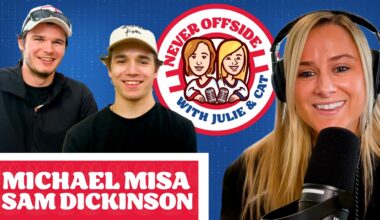 Michael Misa, Sam Dickinson chat with Cat on Never Offside | S2, Ep27