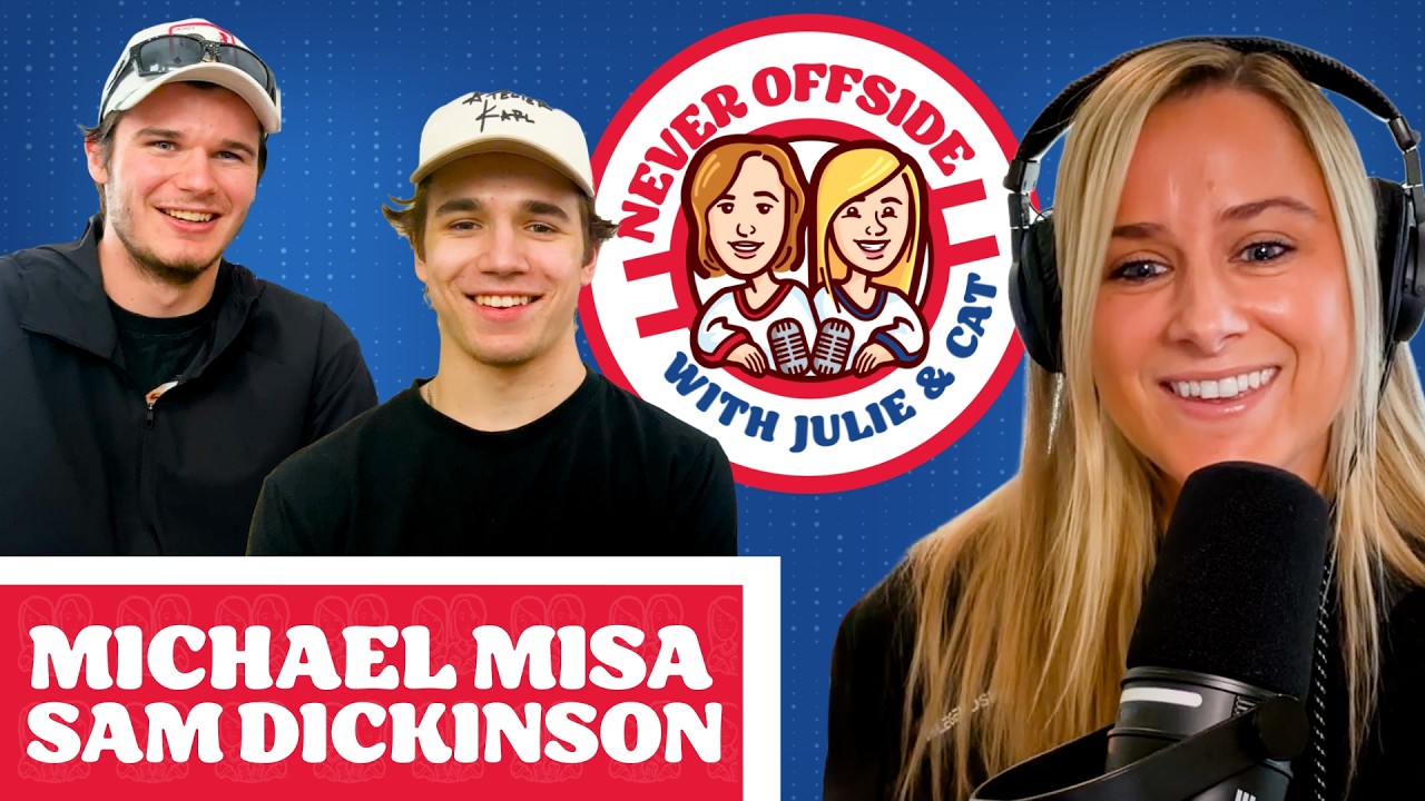 Michael Misa, Sam Dickinson chat with Cat on Never Offside | S2, Ep27