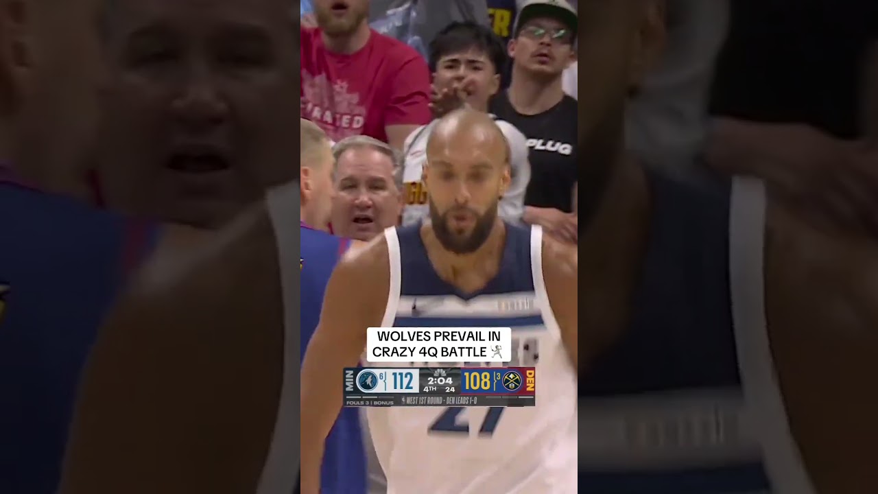 What a FANTASIC FINISH the Timberwolves in Game 2 🤩