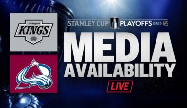 Los Angeles Kings @ Colorado Avalanche Game 2 Post-Game Media Availability
