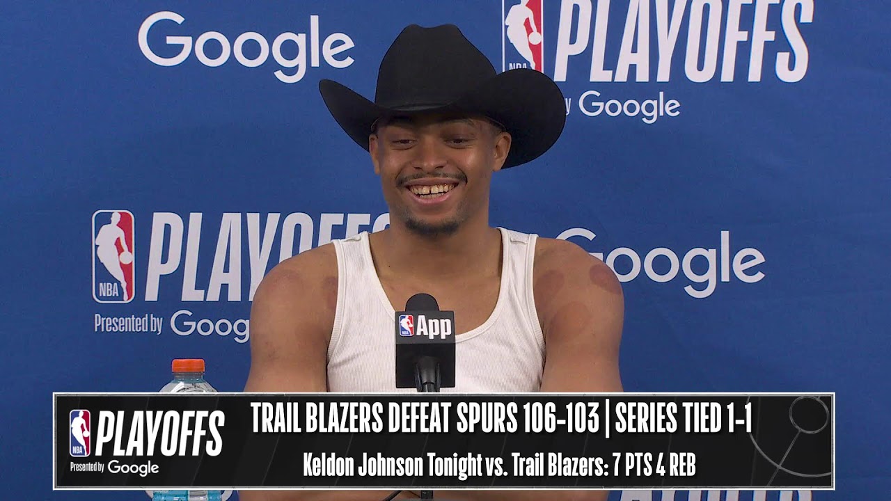 Portland Trail Blazers vs. San Antonio Spurs | Game 2 Postgame Media Availability