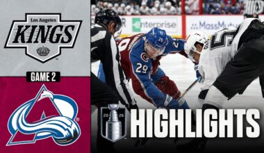 Kings vs. Avalanche | NHL Playoff Highlights | Gm 2 | April 21, 2026