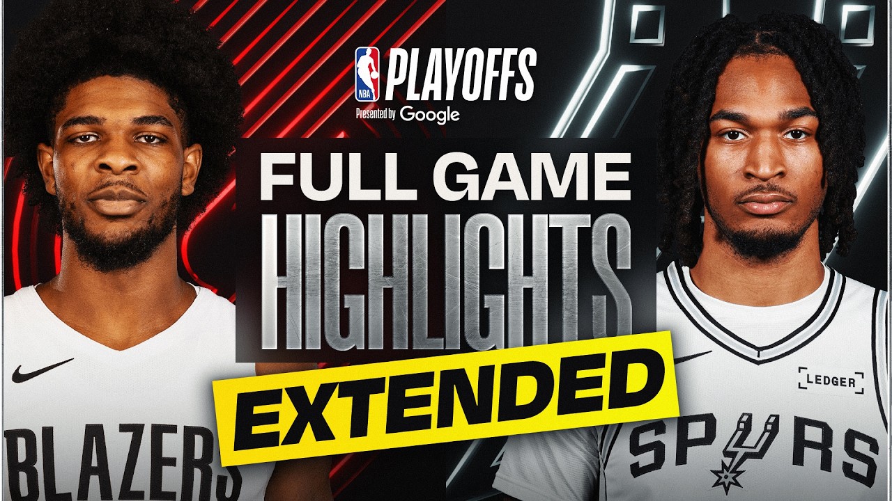 EXTENDED: #7 TRAIL BLAZERS at #2 SPURS | FULL GAME 2 HIGHLIGHTS | April 21, 2026