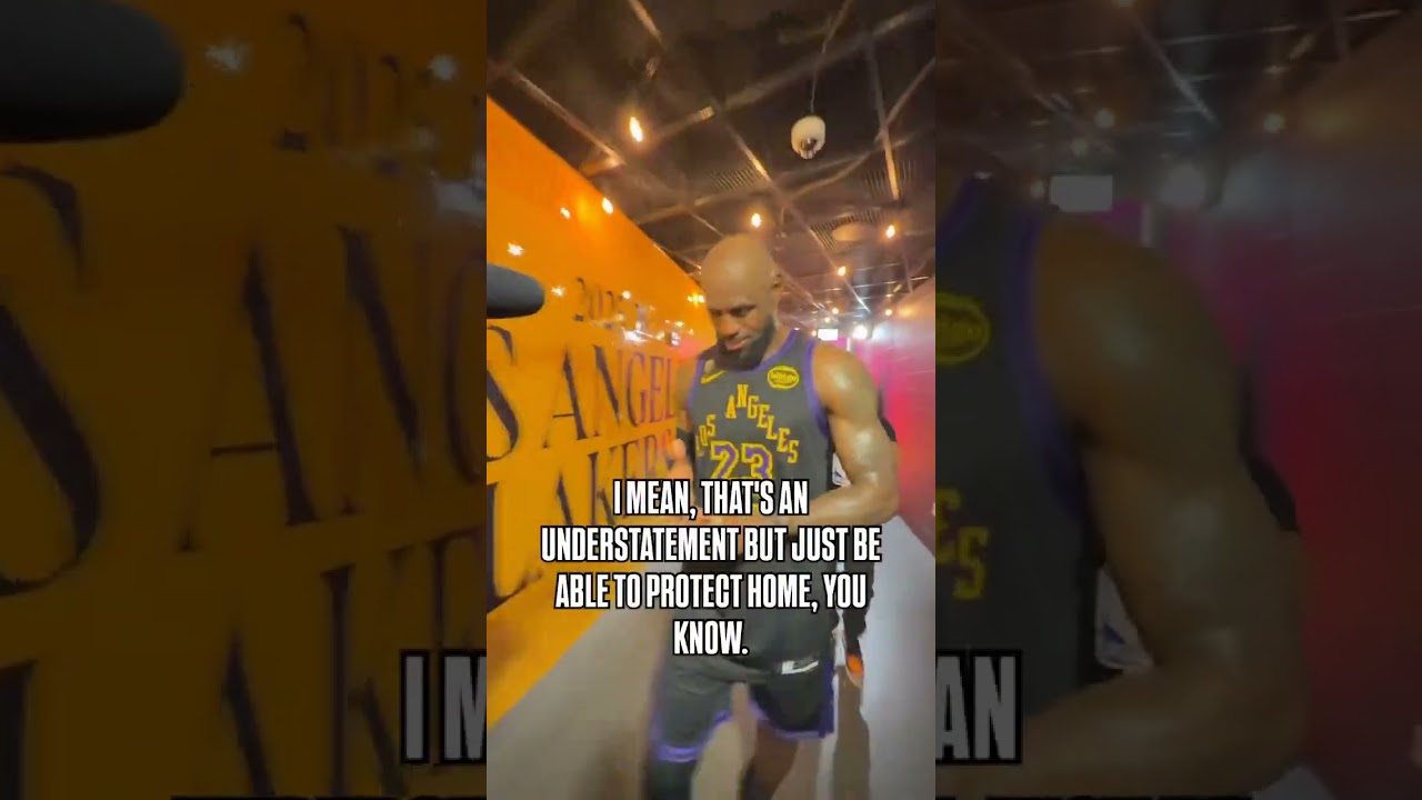 LeBron walks off with 2-0 Lakers series lead 👏