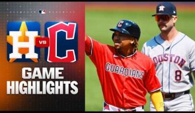 Astros vs. Guardians Game Highlights (4/22/26) | MLB Highlights