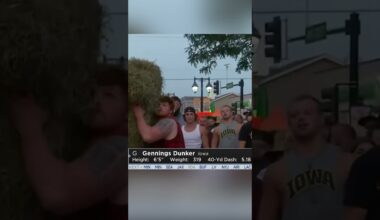 He's a legitimate lumberjack 💪