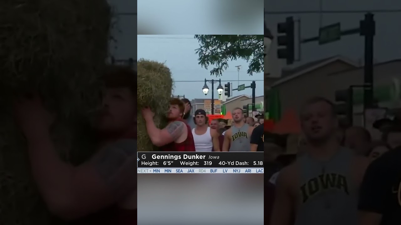 He's a legitimate lumberjack 💪