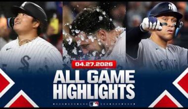 Highlights from ALL GAMES on 4/27 (Wetherholt's homecoming magic, Murakami resets HR lead, MORE!)