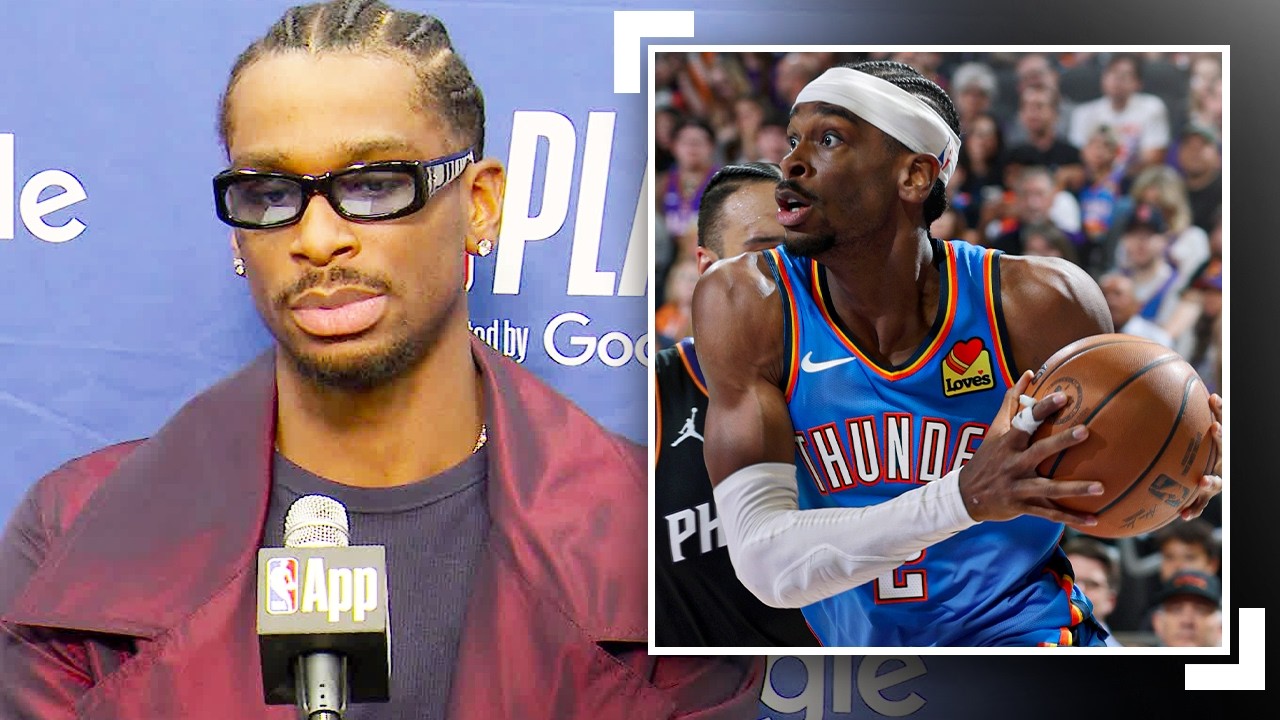 "Our game plan just worked" SGA Speaks On Series Clinching Win vs Suns | April 27, 2026