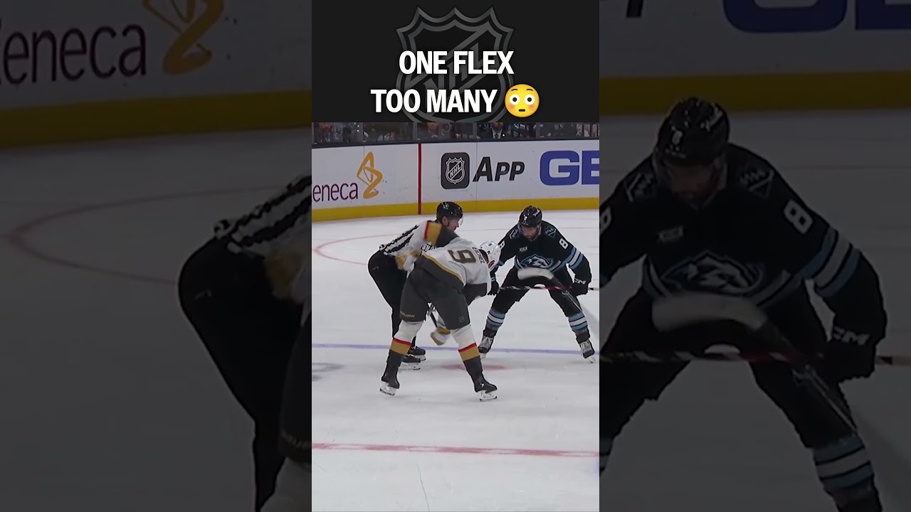 Is this hockey version of breaking pencil? 😭