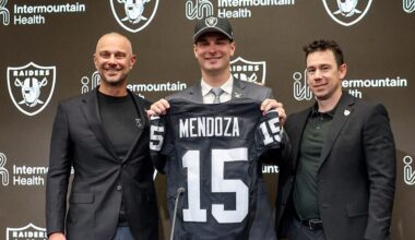 Hall of Famer Tom Flores blesses Raiders No. 1 pick Mendoza to wear No. 15