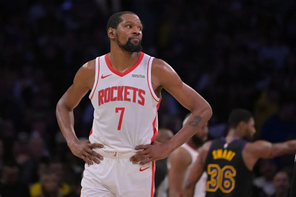 Houston Rockets forward Kevin Durant